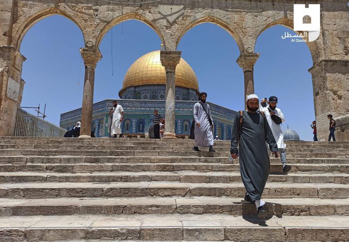 صور من المسجد الأقصى المبارك