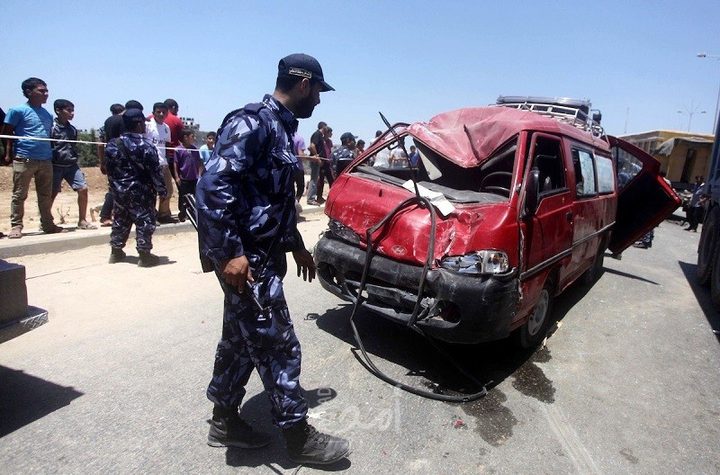 غزة: 7 إصابات في 14 حادث سير خلال الـ24 ساعة الماضية