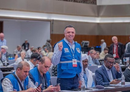 انتخاب نقيب الصحفيين ناصر أبو بكر نائبا لرئيس الاتحاد الدولي للصحفيين