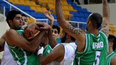 بعثة المنتخب العراقي تصل فلسطين لخوض غمار تصفيات كأس آسيا لكرة السلة