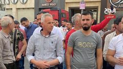 تظاهرة وسط الخليل احتجاجاً على ارتفاع الأسعار وغلاء المعيشة.