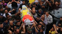 تأبين الشهيد أحمد عويدات في أريحا