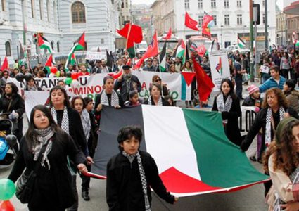 الجالية الفلسطينية تحتفل برفع علم فلسطين في مدينتي كليفتون وباترسون الأميركيتين