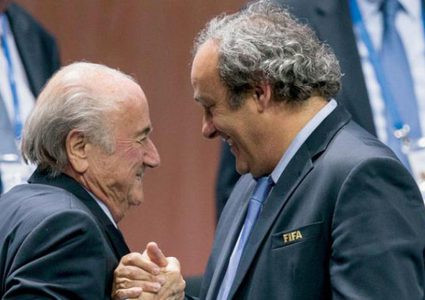 بلاتر وبلاتيني أمام القضاء السويسري بتهم الاحتيال