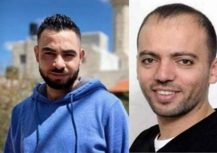 المعتقلان عواودة وريان يواصلان إضرابهما عن الطعام