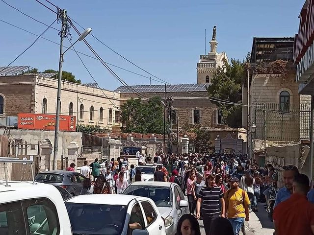 جامعة بيت لحم تخلي الطلبة بعد وصول رسالة من مجهول بوجود جسم مشبوه