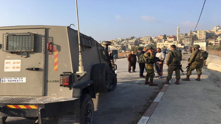 نابلس: إصابة شاب برصاص الاحتلال واعتقال آخر