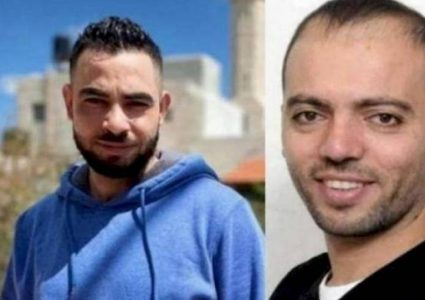 المعتقلان عواودة وريان يواصلان إضرابهما عن الطعام