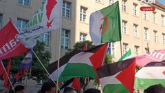 مظاهرة في العاصمة الألمانية برلين بالذكرى الـ 55 للنكسة الفلسطينية