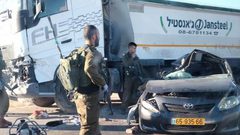 مصرع عامل و4 إصابات خطيرة بحادث طرق قرب الخليل