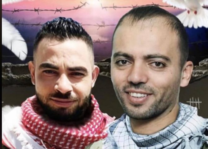 مواصلة مقاطعة المحاكم.. عواودة وريان يواصلان إضرابهما عن الطعام