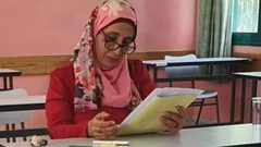 فلسطينيتان بعمر الستينات والخمسينات يتقدمن لامتحانات الثانوية العامة