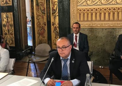 أبو سيف يشارك بمؤتمر وزراء الثقافة في نابولي