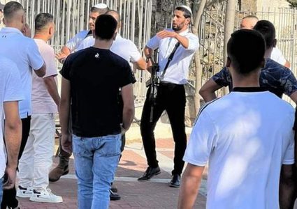 مستوطنون يطلقون الرصاص قرب جمعية "برج اللقلق" في القدس