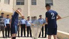 تتويج الفائزين بفعاليات اليوم الأولمبي الشرطي في أريحا