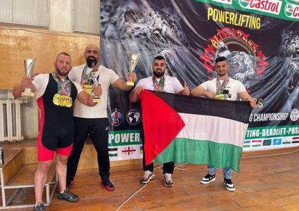 فلسطين تحقق المركز الثالث في بطولة آسيا للقوة البدنية