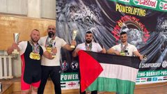 فلسطين تحقق المركز الثالث في بطولة آسيا للقوة البدنية