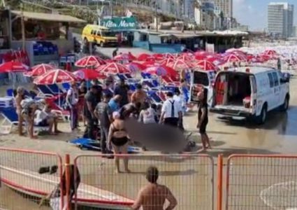 عمليات إنعاش لغريق جنوب يافا