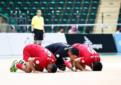 "فدائي الصالات" يستهل مشواره بكأس العرب بفوز كبير على السعودية