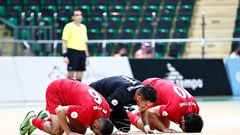 "فدائي الصالات" يستهل مشواره بكأس العرب بفوز كبير على السعودية