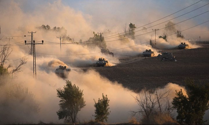 آليات الاحتلال تتوغل شمال قطاع غزة