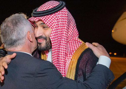 منح العاهل الأردني الملك عبد الله الثاني،ولي العهد السعودي الأمير محمد بن سلمان
