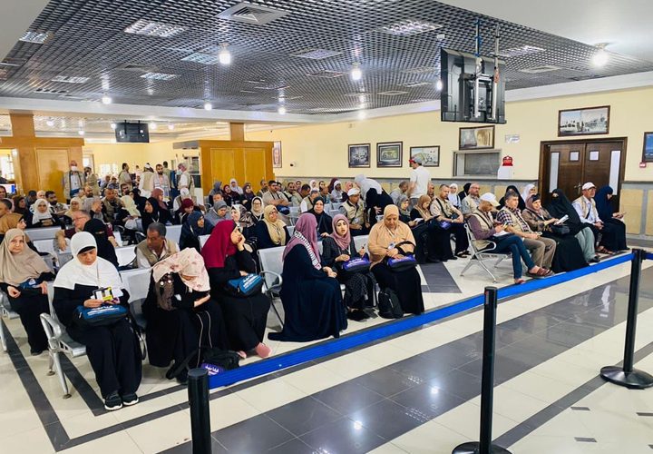بدء مغادرة الفوج الثاني من حجاج غزة عبر معبر رفح