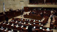 اليوم: الكنيست يصوت بالقراءة التمهيدية على حلّ نفسه