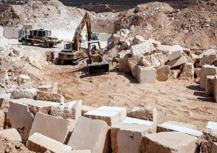 اتحاد صناعة الحجر والرخام يحذر من مخاطر تسلل الحجر المستورد الى السوق المحلية