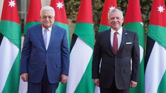 بدء الاجتماع الثنائي بين الرئيس محمود عباس وملك الأردن