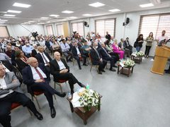 افتتاح المركز الجامعي لجراحة الكلى والمسالك البولية في مستشفى النجاح