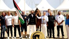 "مربط الشيخ" يحصد الذهب في بطولة "منتون" لجمال الخيل العربية الأصيلة
