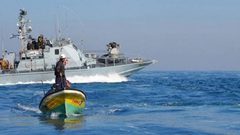 بحرية الاحتلال تطلق النار تجاه مراكب الصيادين جنوب قطاع غزة