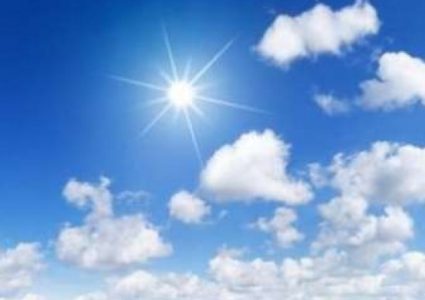 حالة الطقس: الجو حار نسبي إلى حار