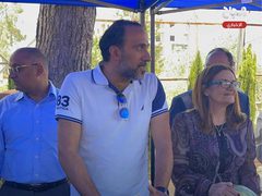 دعوة محبة لتناول البطيخ في جامعة النجاح الوطنية دعماً للمنتج الفلسطيني