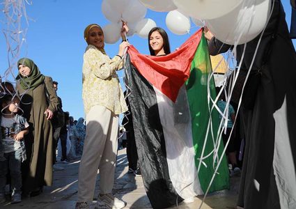 الأجواء في المسجد الأقصى المبارك، عقب صلاة عيد الأضحى