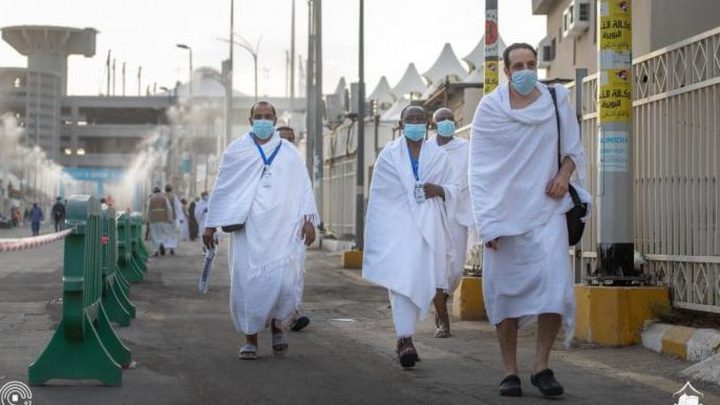 حجاج فلسطين يتوافدون الى مشعر منى