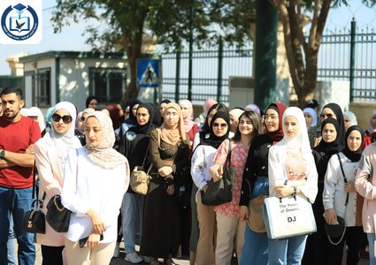 من تدريبات الطلبة الخريجين على مراسم حفلات التخرج للفوج 42، لكل من كليات (الهندسة وتكنولوجيا المعلومات، الزراعة والطب البيطري، الفنون الجميلة، الطب وعلوم الصحة، الدراسات العليا، العلوم)