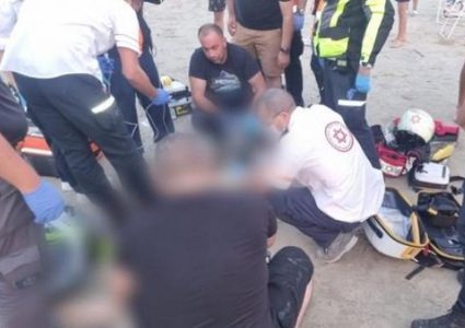 غرق 3 أشقاء أطفال في عسقلان