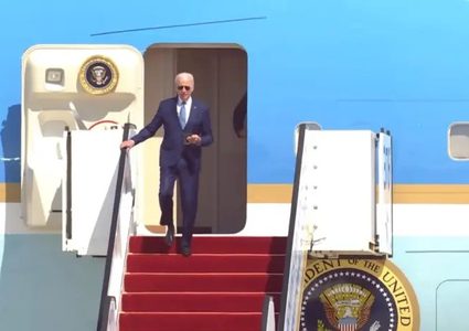 بايدن يصل إلى دولة الاحتلال في مستهل رحلته الشرق أوسطية الأولى