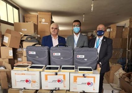 الأمم المتحدة وحكومة اليابان تقدمان دعما لوزارة الصحة الفلسطينية