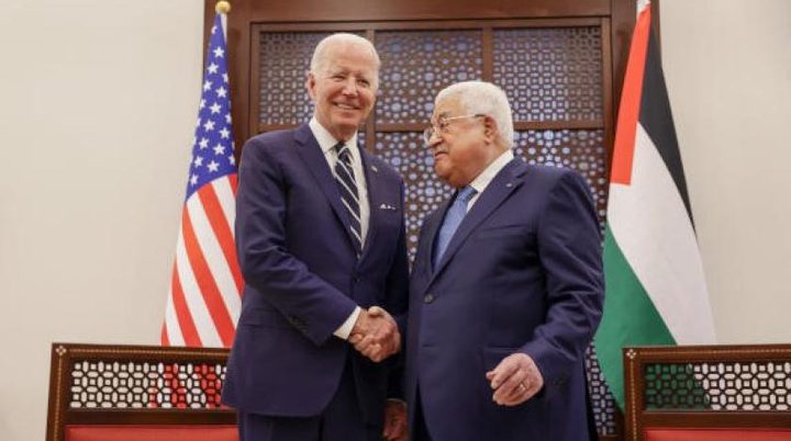 تفاصيل المؤتمر المشترك بين الرئيس الفلسطيني ونظيره الأمريكي