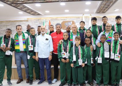 الرجوب مرحبا بالوفد الجنوب إفريقي: نستلهم منكم فكرة التحرر من الاحتلال