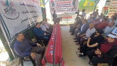 اتحاد نقابات عمال فلسطين يساند أهالي مسافر يطا