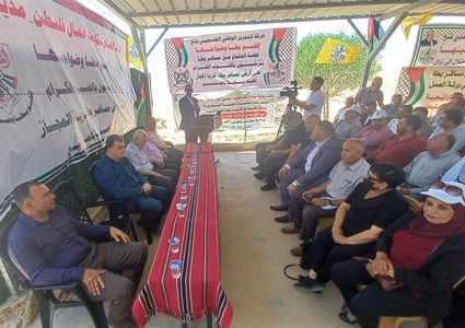 اتحاد نقابات عمال فلسطين يساند أهالي مسافر يطا