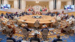 البيان الختامي لقمة جدة يؤكد ضرورة التوصل لحل عادل للصراع الفلسطيني الإسرائيلي