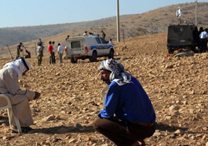 اتحاد نقابات عمال فلسطين يساند أهالي مسافر يطا