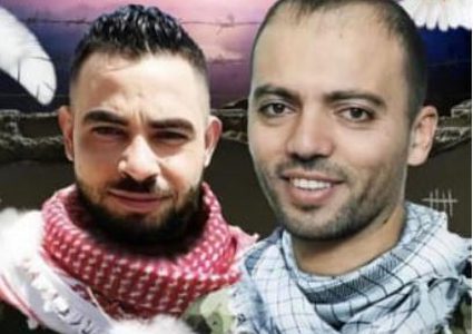 أوضاعٌ مأساوية يعانيها الأسيرين ريان وعواودة مع استمرار اضرابهما عن الطعام