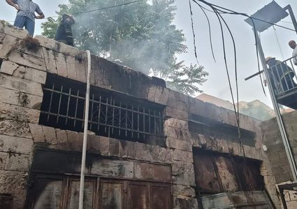 الدمار الذي خلفه الاحتلال في البلدة القديمة بنابلس