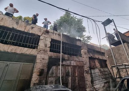 الدمار الذي خلفه الاحتلال في البلدة القديمة بنابلس